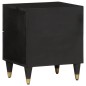 vidaXL Comodino 40x33x46 cm in Legno Massello di Mango