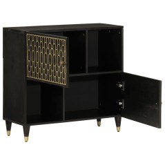 vidaXL Credenza 80x33x75 cm in Legno Massello di Mango