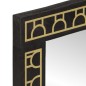 vidaXL Specchio da Bagno 50x70x2,5 cm Legno Massello di Mango e Vetro vidaXL Specchio da Bagno 50x70x2,5 cm Legno Massello di Mango e Vetro