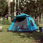 vidaXL Tenda a Cupola da Campeggio 5 Persone Blu a Rilascio Rapido vidaXL Tenda a Cupola da Campeggio 5 Persone Blu a Rilascio Rapido
