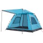 vidaXL Tenda a Cupola da Campeggio 5 Persone Blu a Rilascio Rapido vidaXL Tenda a Cupola da Campeggio 5 Persone Blu a Rilascio Rapido