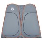 vidaXL Tenda Privacy Pop-Up Grigio e Arancione Impermeabile vidaXL Tenda Privacy Pop-Up Grigio e Arancione Impermeabile
