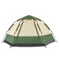 vidaXL Tenda da Campeggio Cabina 4 Persone Verde a Rilascio Rapido vidaXL Tenda da Campeggio Cabina 4 Persone Verde a Rilascio Rapido