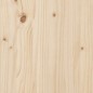 vidaXL Giroletto con Testiera 140x190 cm in Legno Massello di Pino vidaXL Giroletto con Testiera 140x190 cm in Legno Massello di Pino