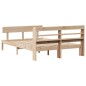 vidaXL Letto senza Materasso 140x200 cm in Legno Massello di Pino