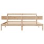 vidaXL Letto senza Materasso 180x200 cm in Legno Massello di Pino vidaXL Letto senza Materasso 180x200 cm in Legno Massello di Pino