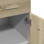vidaXL Mobile Inferiore Cassetto Rovere Sonoma 80x46x81,5 Multistrato vidaXL Mobile Inferiore Cassetto Rovere Sonoma 80x46x81,5 Multistrato