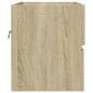 vidaXL Mobile Lavabo Rovere Sonoma 60x38,5x45 cm in Legno Multistrato vidaXL Mobile Lavabo Rovere Sonoma 60x38,5x45 cm in Legno Multistrato