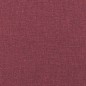 vidaXL Chaise Lounge con Cuscini Rosso Vino in Tessuto vidaXL Chaise Lounge con Cuscini Rosso Vino in Tessuto