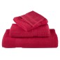 vidaXL Asciugamani per Sauna SOLUND 4 pz Rossi 80x200 cm 600 g/m² vidaXL Asciugamani per Sauna SOLUND 4 pz Rossi 80x200 cm 600 g/m²