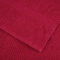 vidaXL Asciugamani per Sauna SOLUND 4 pz Rossi 80x200 cm 600 g/m² vidaXL Asciugamani per Sauna SOLUND 4 pz Rossi 80x200 cm 600 g/m²