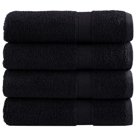 vidaXL Asciugamani da Bagno SOLUND 2 pz Verdi 100x150 cm 600 g/m²