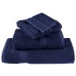 vidaXL Set ASciugamani SOLUND 12 pz Blu Navy 600 gsm