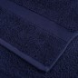 vidaXL Set ASciugamani SOLUND 12 pz Blu Navy 600 gsm