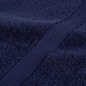 vidaXL Set ASciugamani SOLUND 12 pz Blu Navy 600 gsm