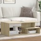 vidaXL Tavolino Salotto Rovere Sonoma 102x55x35cm in Legno Multistrato