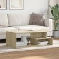vidaXL Tavolino Salotto Rovere Sonoma 102x55x35cm in Legno Multistrato