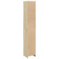 vidaXL Mobile da Bagno Rovere Sonoma 30x30x183,5 cm Legno Multistrato vidaXL Mobile da Bagno Rovere Sonoma 30x30x183,5 cm Legno Multistrato