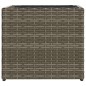 vidaXL Fioriera da Giardino Grigia 36x30x32 cm in Polyrattan