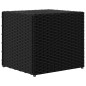 vidaXL Fioriera da Giardino Nera 36x30x32 cm in Polyrattan