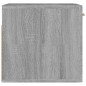 Armadietto a Muro Grigio Sonoma 80x35x36,5 cm Legno Multistrato Armadietto a Muro Grigio Sonoma 80x35x36,5 cm Legno Multistrato