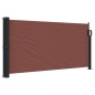vidaXL Tenda da Sole Laterale Retrattile Marrone 100x300 cm vidaXL Tenda da Sole Laterale Retrattile Marrone 100x300 cm