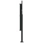 vidaXL Tenda da Sole Laterale Retrattile Marrone 100x300 cm vidaXL Tenda da Sole Laterale Retrattile Marrone 100x300 cm