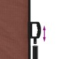 vidaXL Tenda da Sole Laterale Retrattile Marrone 100x300 cm vidaXL Tenda da Sole Laterale Retrattile Marrone 100x300 cm