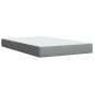 vidaXL Giroletto a Molle con Materasso Grigio Chiaro 120x200cm Tessuto vidaXL Giroletto a Molle con Materasso Grigio Chiaro 120x200cm Tessuto