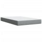 vidaXL Giroletto a Molle con Materasso Grigio Chiaro 120x200cm Tessuto vidaXL Giroletto a Molle con Materasso Grigio Chiaro 120x200cm Tessuto