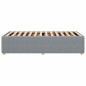 vidaXL Giroletto senza Materasso Grigio Chiaro 90x200 cm Tessuto vidaXL Giroletto senza Materasso Grigio Chiaro 90x200 cm Tessuto