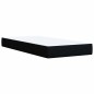 vidaXL Giroletto a Molle con Materasso Nero 90x200 cm in Tessuto vidaXL Giroletto a Molle con Materasso Nero 90x200 cm in Tessuto