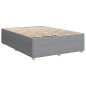 vidaXL Giroletto a Molle con Materasso Grigio Chiaro 140x200cm Tessuto vidaXL Giroletto a Molle con Materasso Grigio Chiaro 140x200cm Tessuto