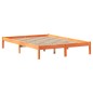 vidaXL Letto senza Materasso Marrone Cera 120x190 cm in Legno di Pino vidaXL Letto senza Materasso Marrone Cera 120x190 cm in Legno di Pino