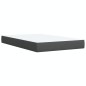 vidaXL Giroletto a Molle con Materasso Grigio Scuro 120x200 cm Tessuto vidaXL Giroletto a Molle con Materasso Grigio Scuro 120x200 cm Tessuto