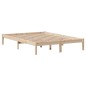 vidaXL Letto senza Materasso 120x200 cm in Legno Massello di Pino