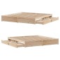 vidaXL Letto senza Materasso 180x200 cm in Legno Massello di Pino vidaXL Letto senza Materasso 180x200 cm in Legno Massello di Pino