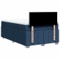vidaXL Giroletto a Molle con Materasso Blu 120x200 cm in Tessuto vidaXL Giroletto a Molle con Materasso Blu 120x200 cm in Tessuto