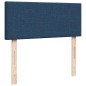 vidaXL Giroletto a Molle con Materasso Blu 120x200 cm in Tessuto vidaXL Giroletto a Molle con Materasso Blu 120x200 cm in Tessuto