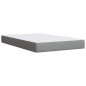 vidaXL Giroletto a Molle con Materasso Grigio Chiaro 120x200cm Tessuto vidaXL Giroletto a Molle con Materasso Grigio Chiaro 120x200cm Tessuto