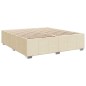 vidaXL Giroletto a Molle con Materasso Crema 180x200 cm in Tessuto vidaXL Giroletto a Molle con Materasso Crema 180x200 cm in Tessuto
