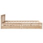 vidaXL Letto senza Materasso 140x190 cm in Legno Massello di Pino