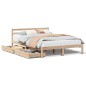 vidaXL Letto senza Materasso 120x200 cm in Legno Massello di Pino vidaXL Letto senza Materasso 120x200 cm in Legno Massello di Pino