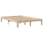 vidaXL Giroletto con Cassetti 160x200 cm in Legno Massello di Pino vidaXL Giroletto con Cassetti 160x200 cm in Legno Massello di Pino