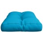 vidaXL Cuscino per Pallet Blu Chiaro 80x40x12 cm in Tessuto