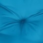vidaXL Cuscino per Pallet Blu Chiaro 80x40x12 cm in Tessuto