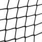vidaXL Rete per Rimorchio con Corda Elastica Nero 4x2 m in PP
