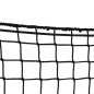vidaXL Rete per Rimorchio con Corda Elastica Nero 4x2 m in PP