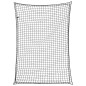 vidaXL Rete per Rimorchio con Corda Elastica Nero 3,5x2,5 m in PP