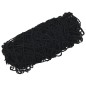 vidaXL Rete per Rimorchio con Corda Elastica Nero 3,5x2,5 m in PP